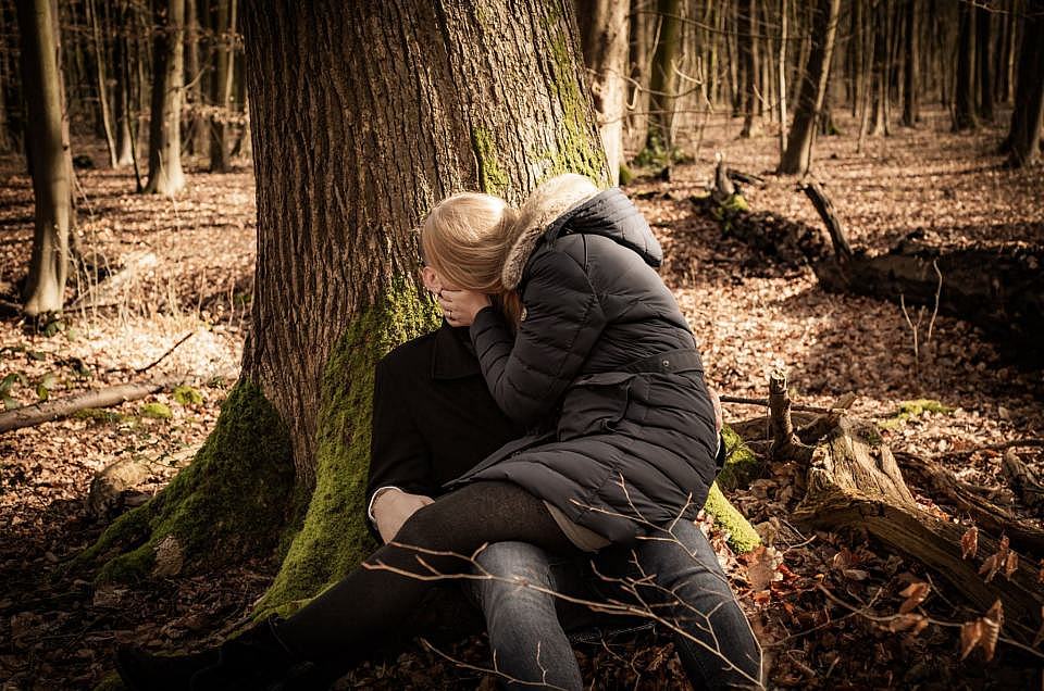 Paarshooting mit Lena & Manuel im Rasteder Wald